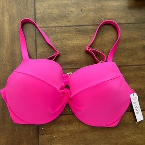 Victoria’s Secret Push Up Twist Front Bikini Top 38D NWT